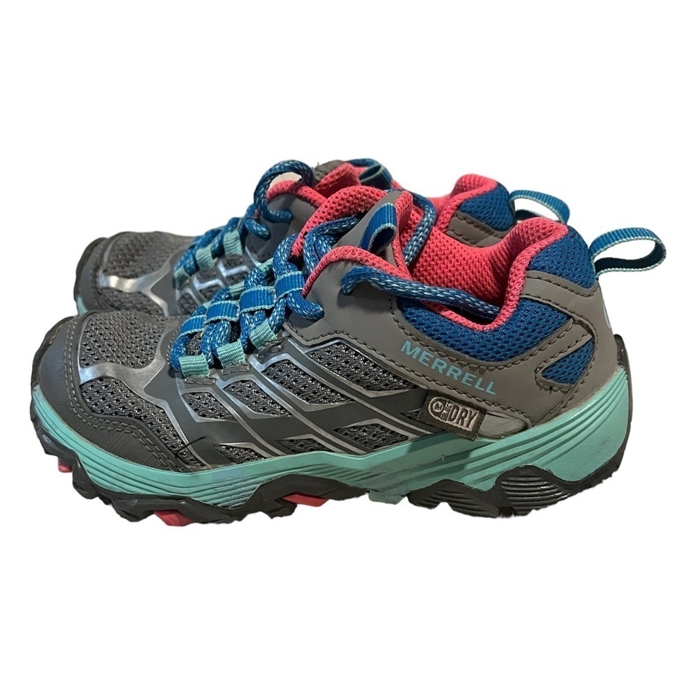 Merrell Kids Sneakers - Gray, Blue, Pink, Teal